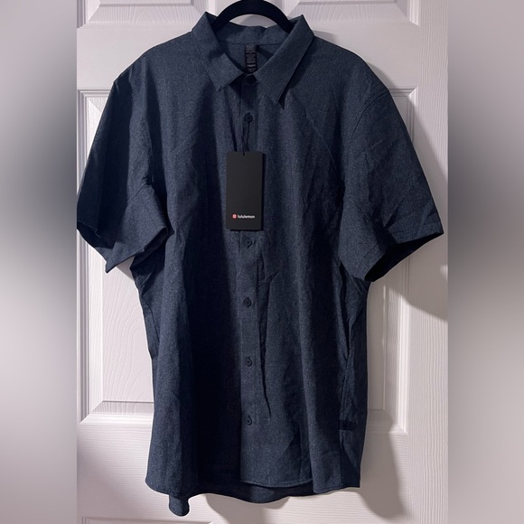 lululemon athletica Other - Men's Lululemon Airing Easy Short Sleeve Button Down Shirt